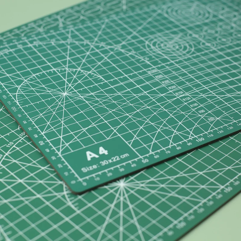 A2 A3 A4 A5 Self Healing PVC Non-slip Environment-friendly Cutting Mat For Sew