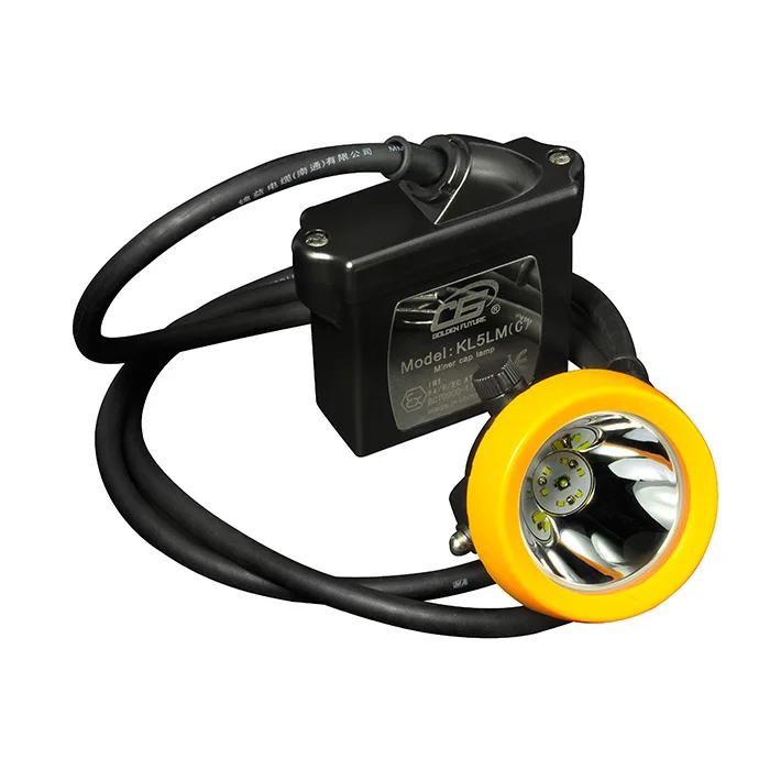 20000Lux Super Bright KL5LM Miner Lamp Led Mining Flashlight Rechargeable Head Safety Lamp