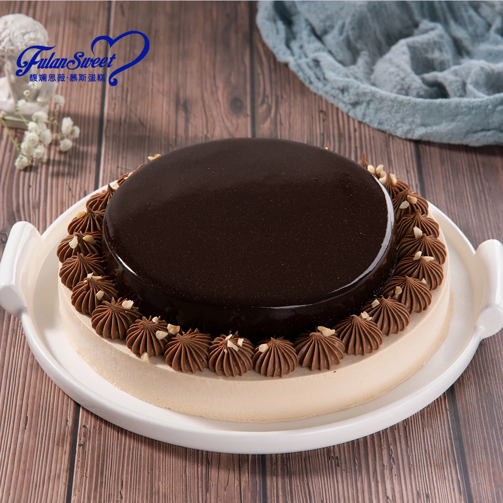 hot sale Frozen chocolate Fromage cake cream cheesecakes  Ganache au chocolat  Chocolate ganache fast delivery
