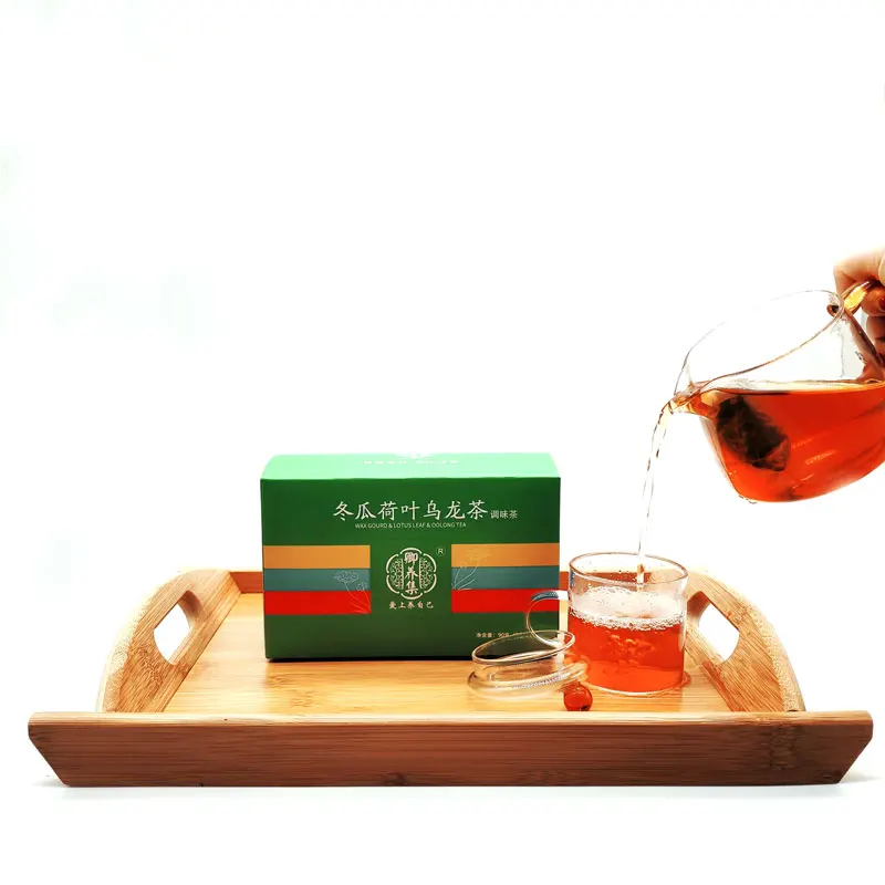 
Wax gourd Lotus leaf oolong tea slimming Tea China herbal tea supplier 
