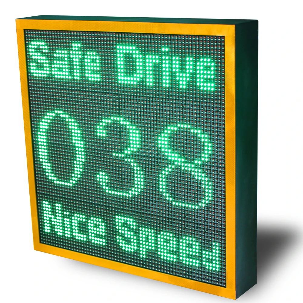 Solar LED Traffic Vehicle Activated Remote Control LPR Radar Speed Limit Sign