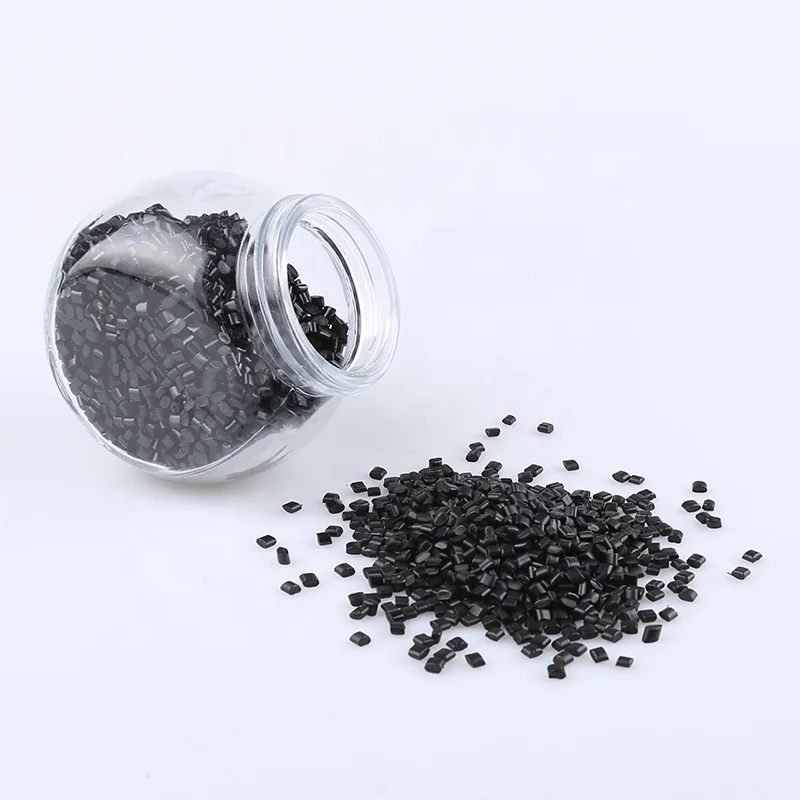 PP NDW 40T the black low temperture resistance plastic raw material particle