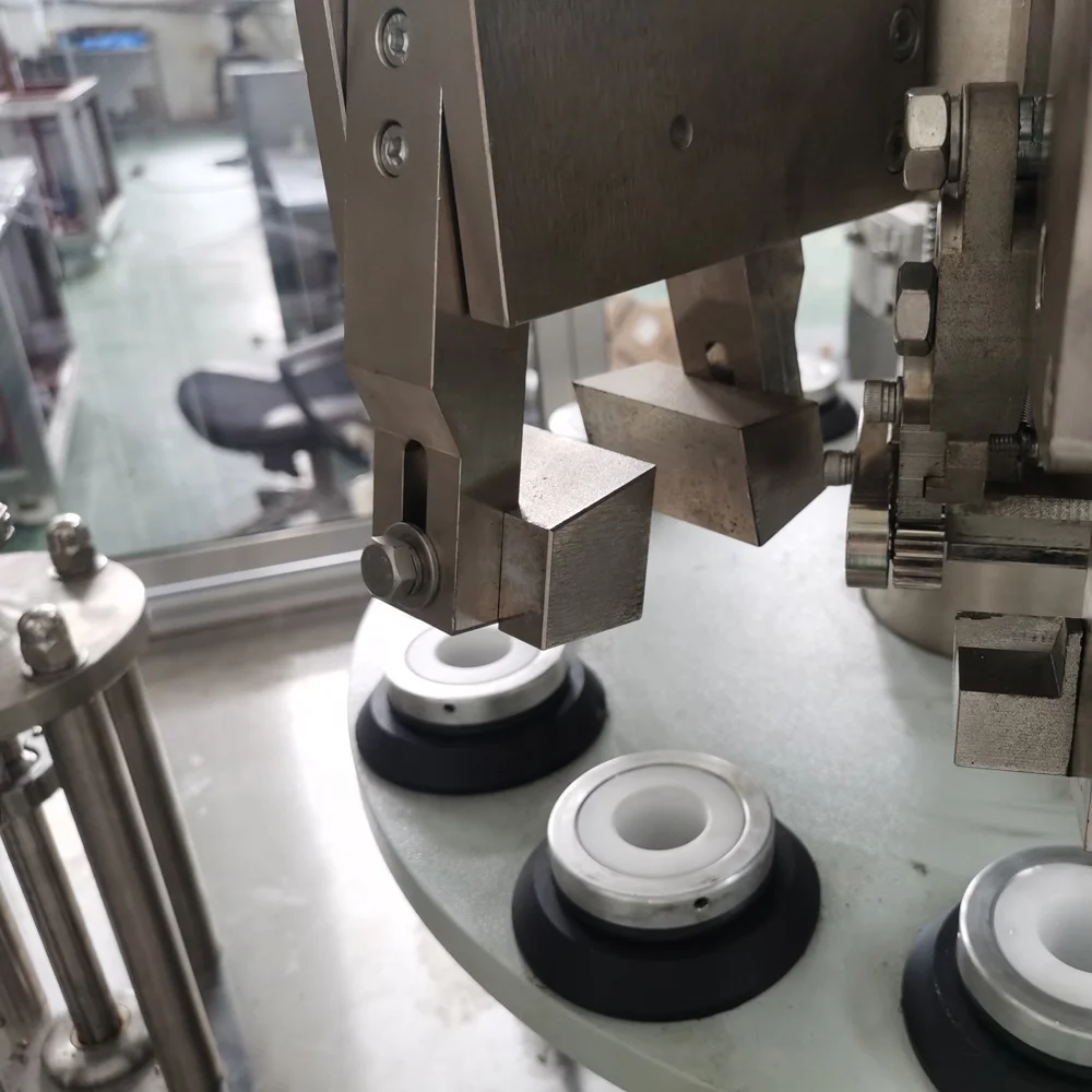 Automatic Aluminum Tube Cosmetic Hair Dye Super Glue Filling and Sealing Machine