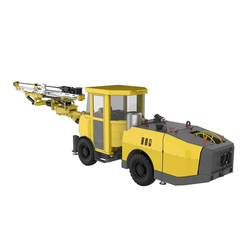 Underground Drilling Jumbo Boomer with drifter for tunnel rock drill Single Drill Boom Single Layer Beam Full Hydraulic