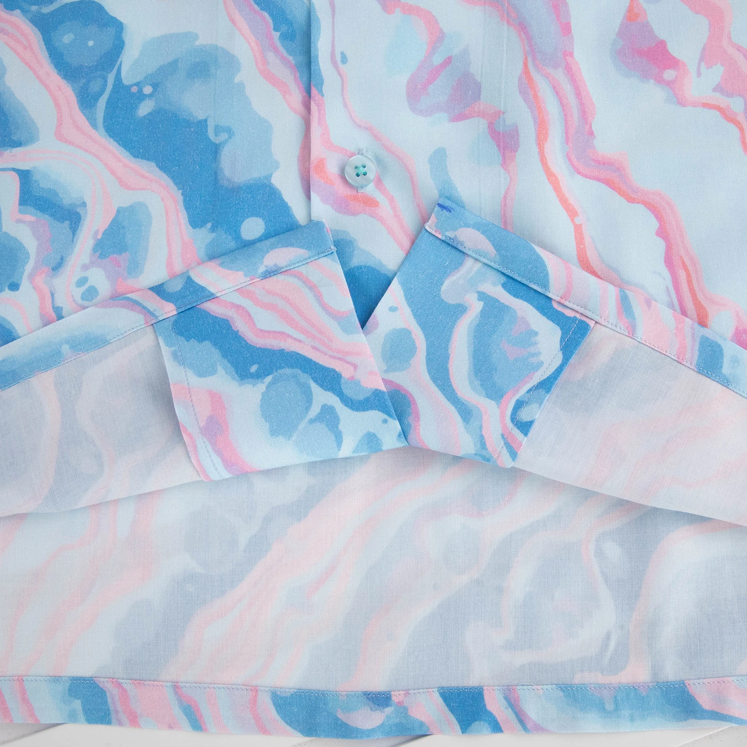 2024 New Fashion Mens Short Sleeve Printed Shirt Black Casual Shirts For Men