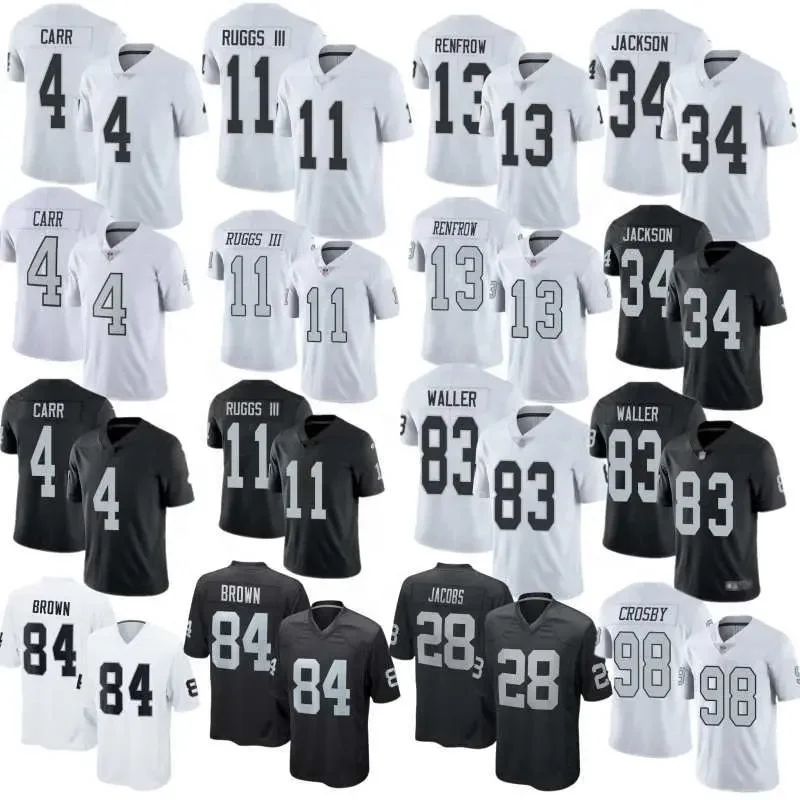 USA American Embroidery High Quality Men Football Teams Jerseys 4 Dak Prescott 13 Michael Gallup 34 Bo Jackson