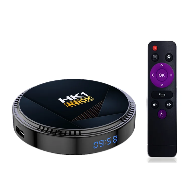 2023 дешевый HK1 RBOX Android 12 4K HD IPTV приставка Allwinner H618 HK1 коробка H8 2 ГБ 16 ГБ Smart Android OTT TV Box