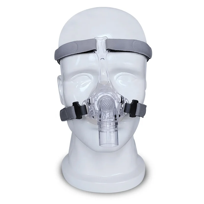 Auto Cpap Machine Manufacturer Medical Nasal CPAP Mask CE Ventilation Masks Silicone Snore Nasal Mask With 4 Points Strap