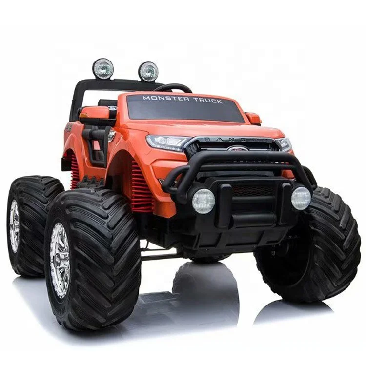 Unisex Kids Electric 12V Ride-On Buggy New Licensed ATV Car Toy Leather Seat EVA Wheels Rubber Training Wheel Plastic Battery