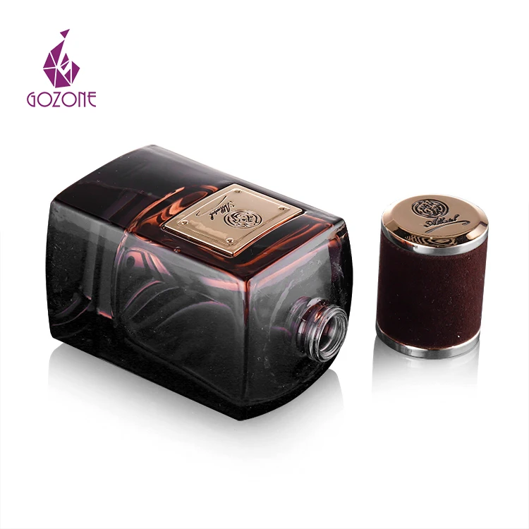 Customized cosmetic packaging bottle glass perfume bottles with spray