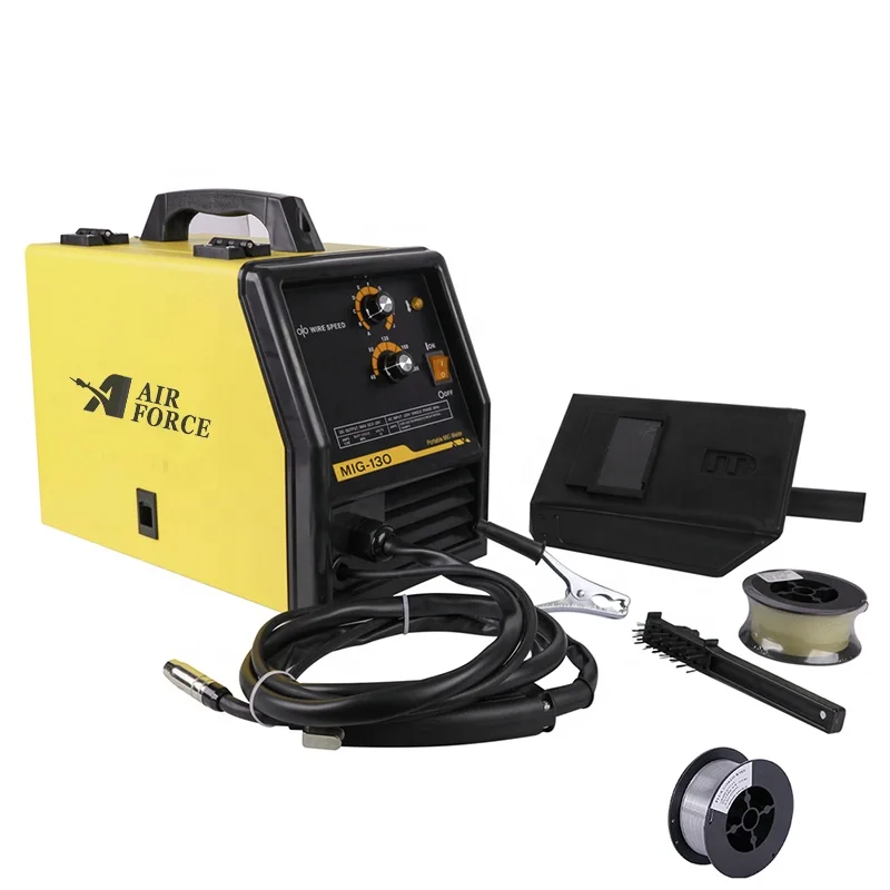 AIRFORCE high quality single phase soldadora miller millermatic 252 mig welder gasless mig welding machine