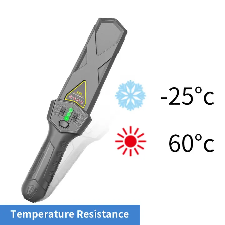 BOTAR portable  Hand Held Metal Detector Wand Vibrating Alarm HandHeld Security Metal Detector