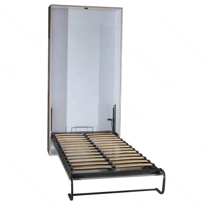 Wall mounted murphy wall bed with wall bed knock-down hardware kit
