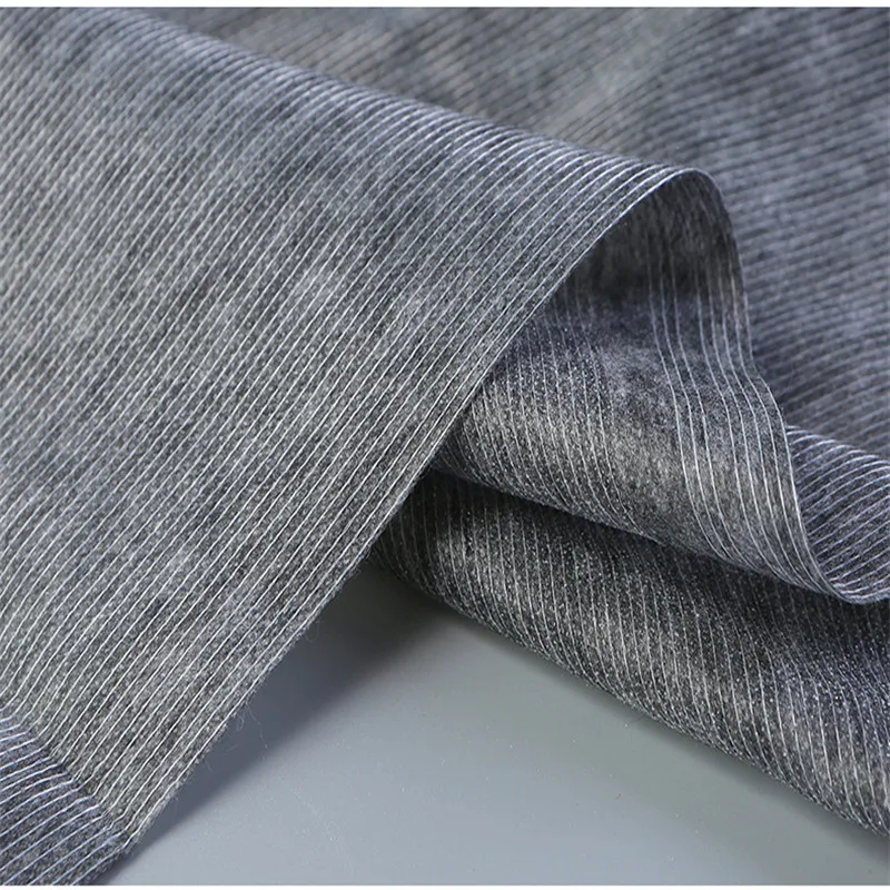 Mid weight Iron on hot melt Low Price Non Woven Fusible Interfacing