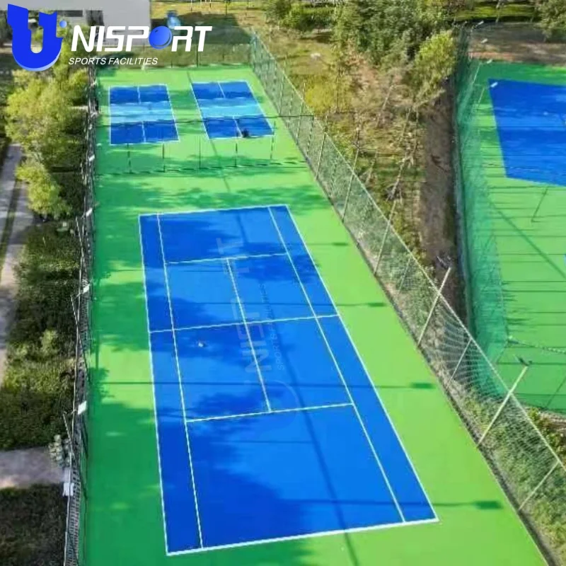 Pickleball Court теннисный корт многофункциональный спортивный акриловый напольный материал