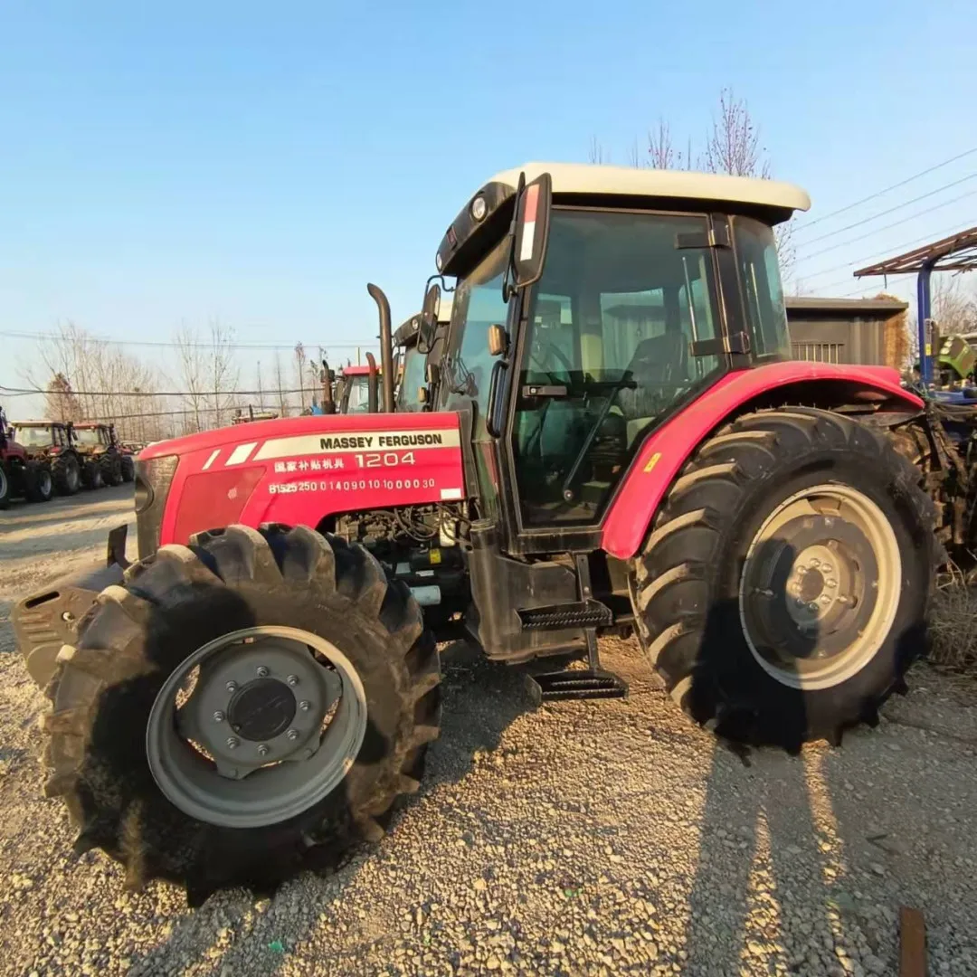 Используемые сельскохозяйственные тракторы Massey forguson MF385 120 л.с. 4x4 ТРАКТОРЫ с кабиной переменного тока