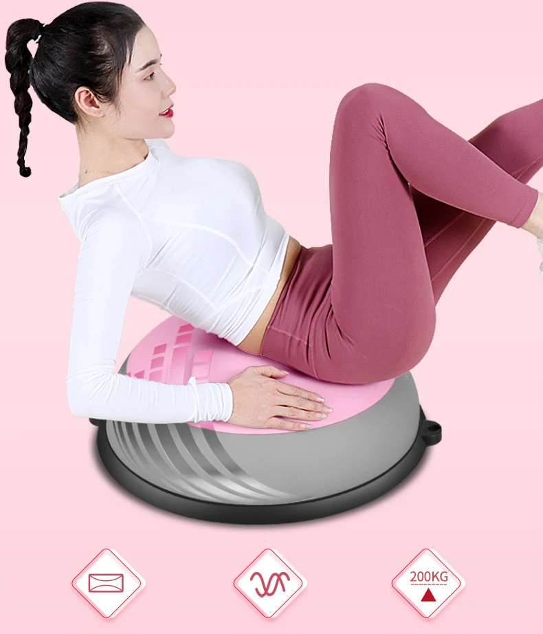 Made in China wholesale special yoga balance hemisphere 60cm two-color fitness wave speed ball