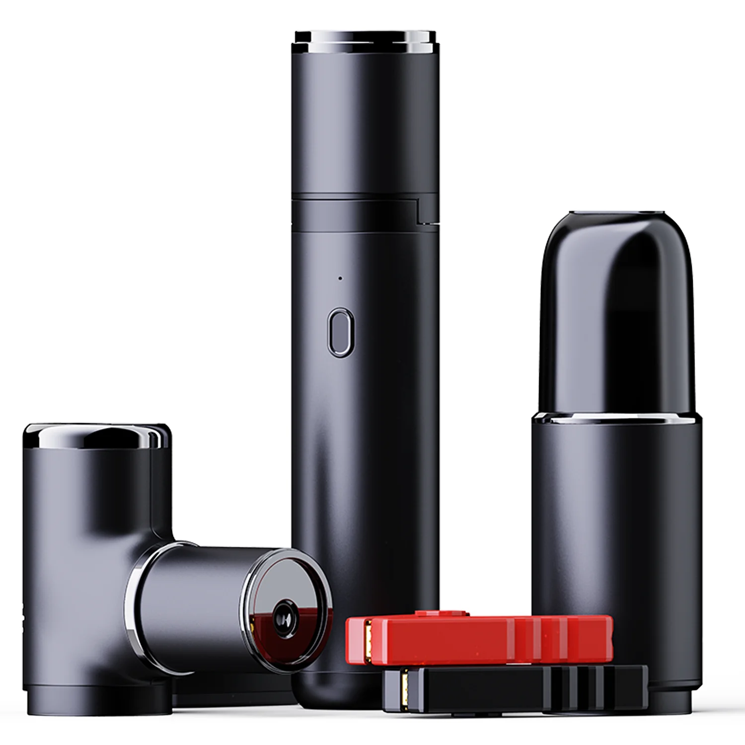 Portable Multifunctional  12V 10000mAh  car jump starter  with air compressor vacuum cleaner flashlight power bank