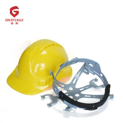 Wholesale construction site shop safety helmet grey color jie yang safety helmet with australia test