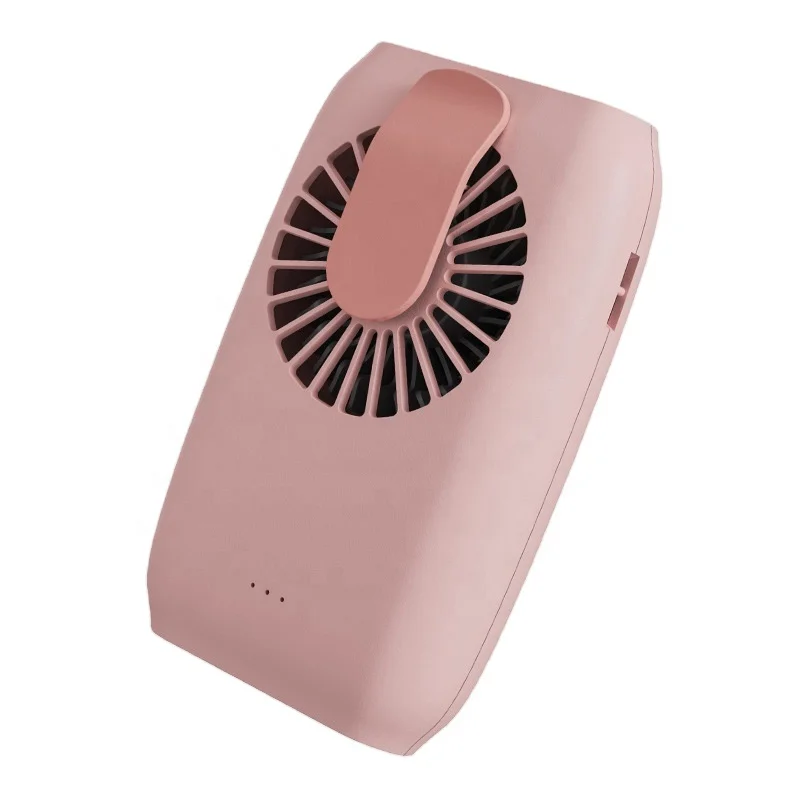 Best seller Hanging waist Rechargeable Fan with 2000mah Built-in battery