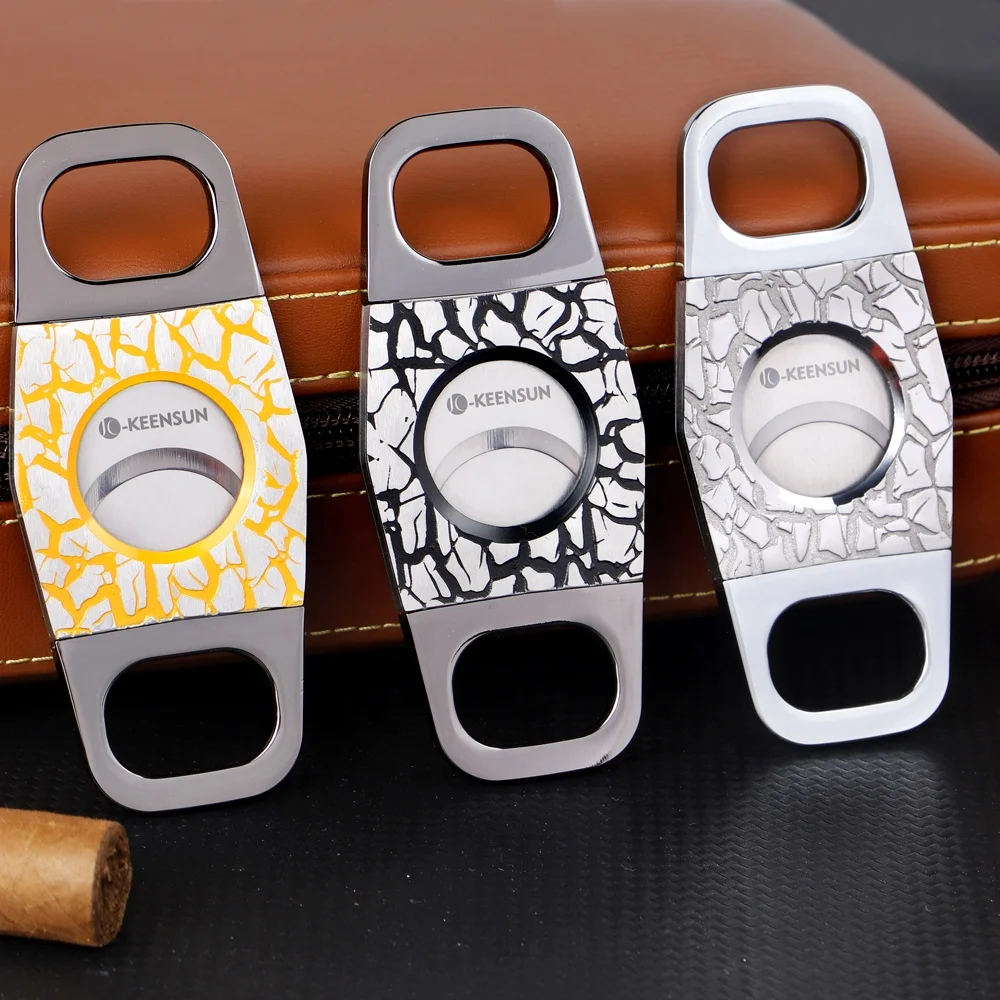 New Design Portable Sharp Cigar Accessories Knife Stainless Steel cigar punch cutter