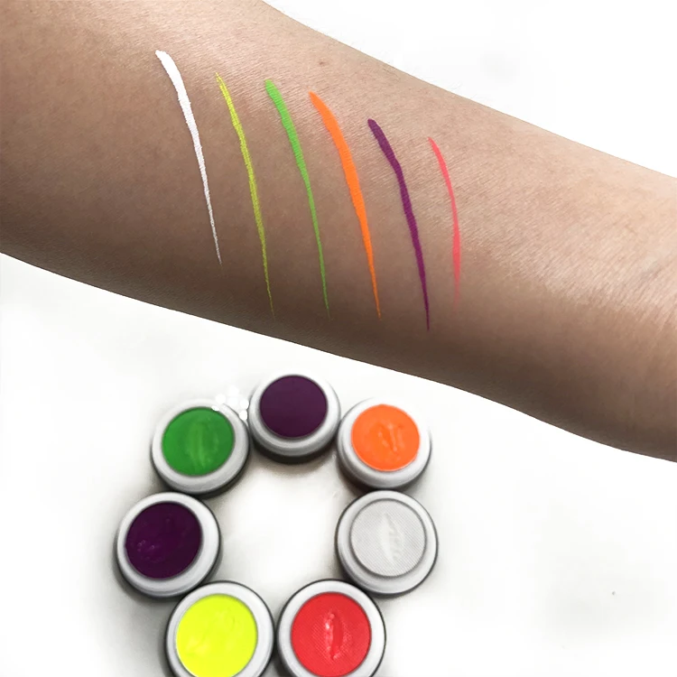 Wholesale Hot sale face painting suppliers body paint Colors Water Activated Eyeliner Oem Water Proof Eye make up
