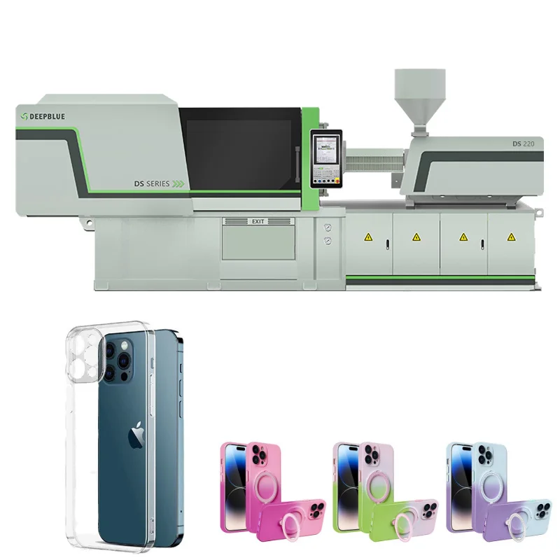 DEEPBLUE 200ton Plastic Mobile Phone Case Making Machine Hydraulic Injection Molding Machine for Sale