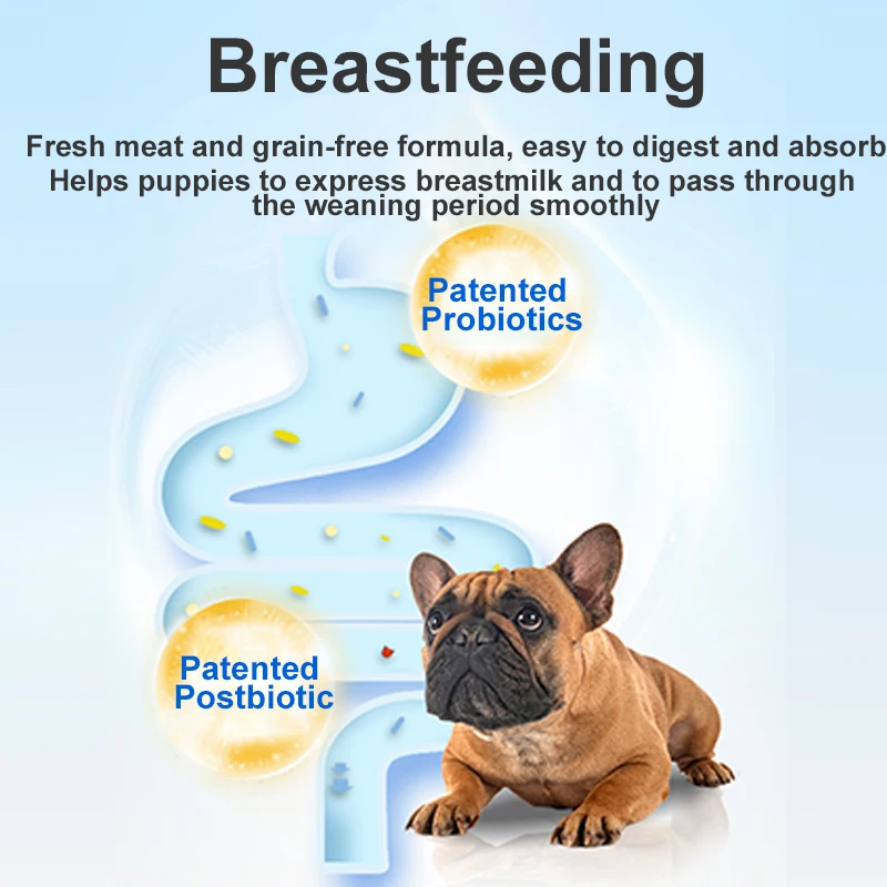 Custom OEM ODM Grain Free Various Shapes Chicken Beef Fish Vittide Open Top Fresh Meat Complete Dog Food