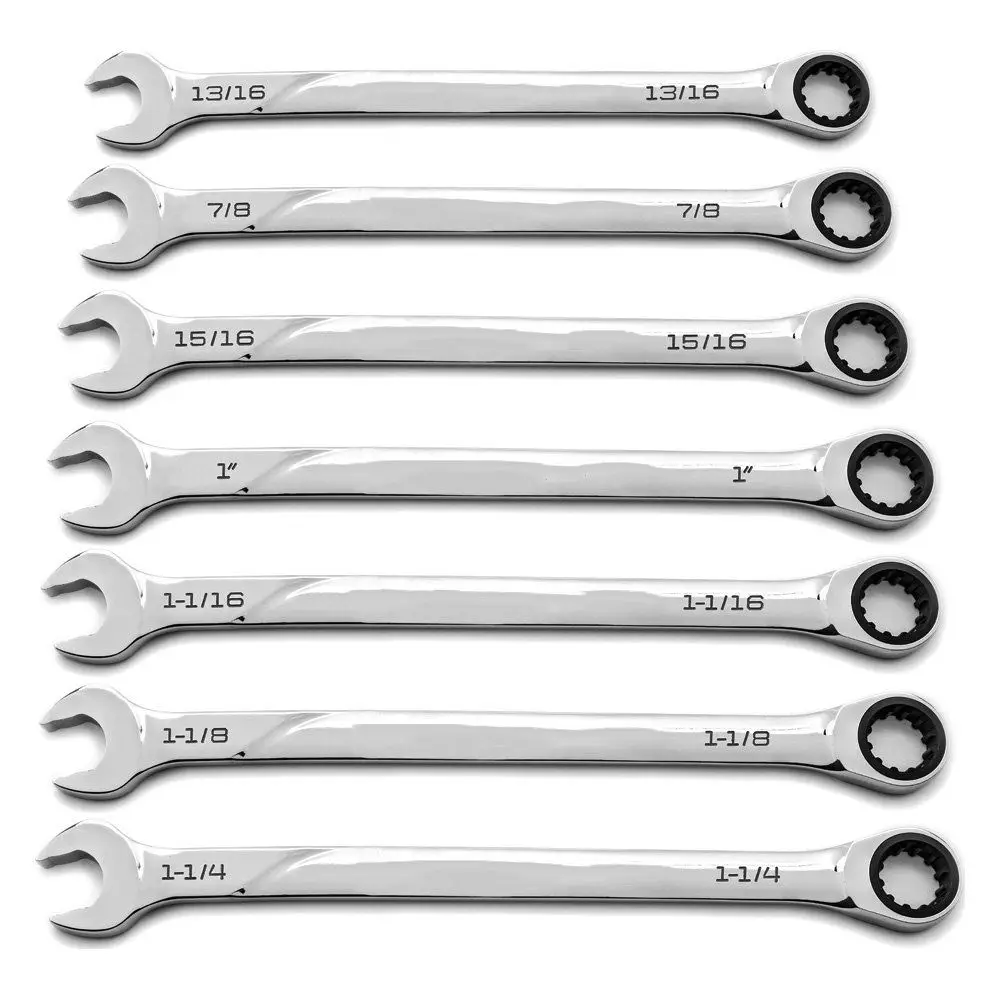 Factory Price Wholesale Flexible Head Ratchet Double Offset Ring Universal Keys Wrench Product