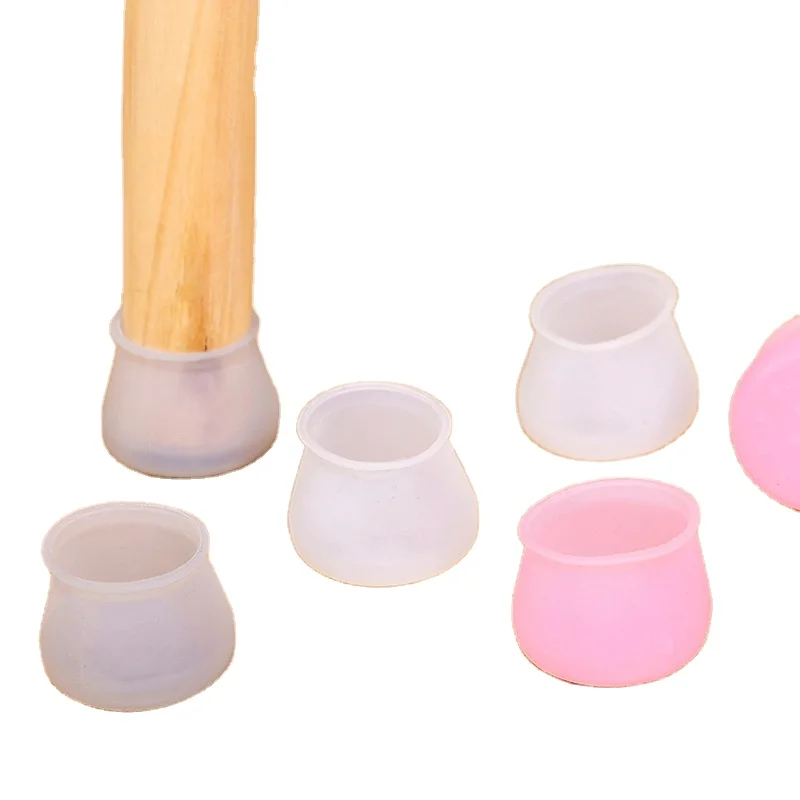 Silicone chair foot cover wear-resistant stool table foot protective cover wooden floor silent non-slip table leg pad table