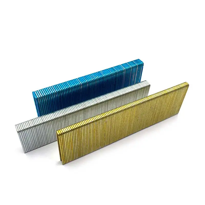 Hot selling Manufacturer supply galvanized 71/12 staple pins used for upholstery