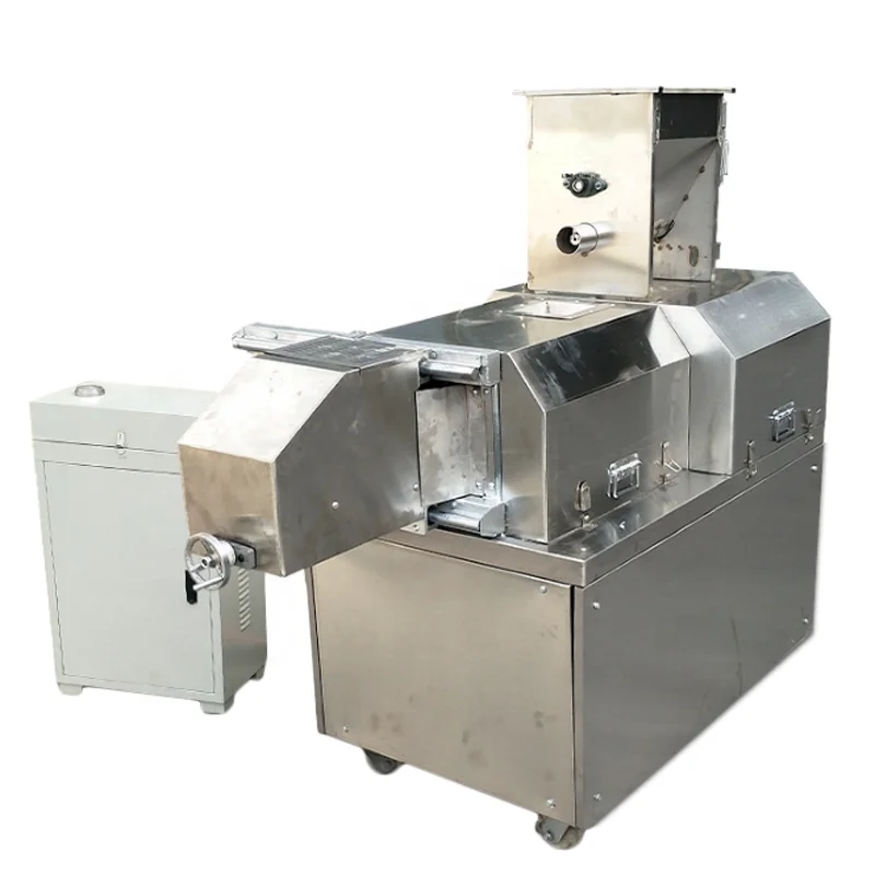 Stainless steel 304 snack puffing puffed corn wheat extruder machine