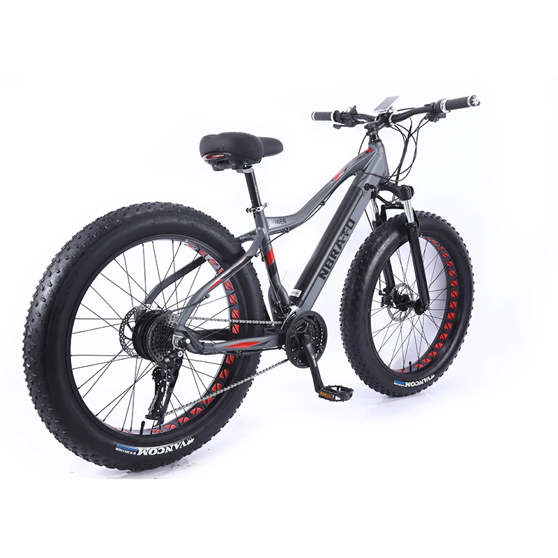 Canada warehouse 1000W E bike aluminum alloy built-in lithium electric mountain bike fat tire bike 26 inch bicycle