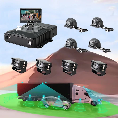 8 Channel 4g Cms V6 Mdvr 4ch 2tb Hdd Mobile Dvr Rj45 Ip Hybrid Mdvr Ai Gps Mdvr