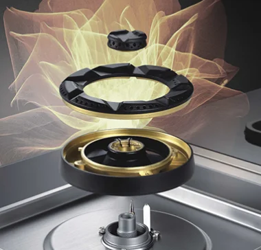 
kitchen professional range free standing gas cooker 