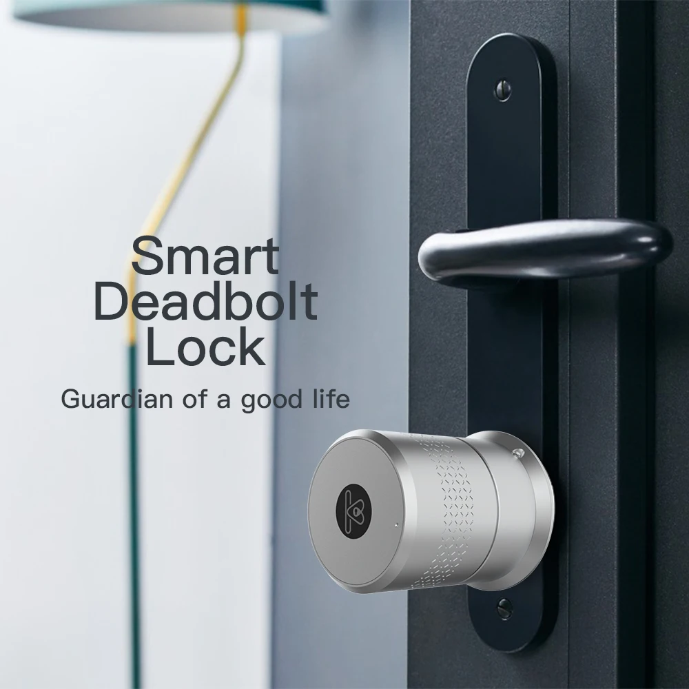 M510 TTlock Tuya синий зуб Zigbee цифровой дверной замок с заглушкой автоматический умный цилиндр