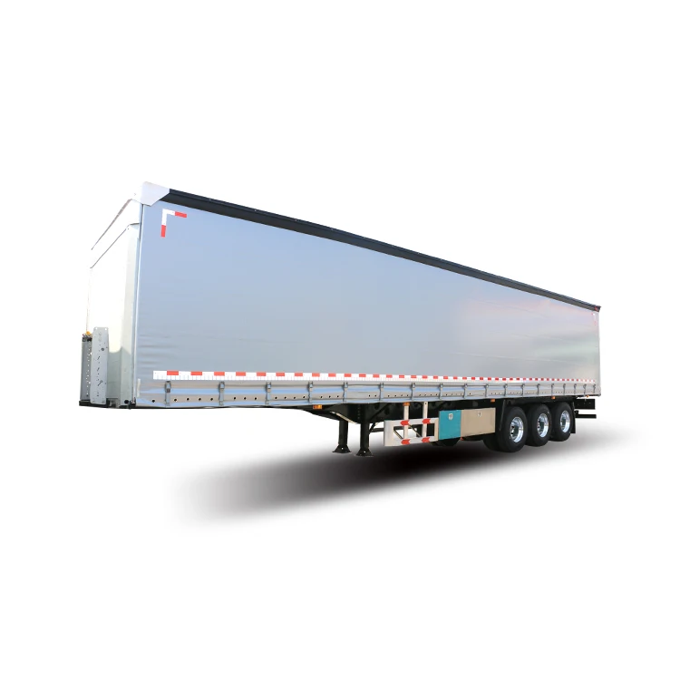 40FT Motor mobile kitchen food trailer cargo trailer enclosed 3 axle side Curtain semi trailer ST TPY GYS transport or haulager