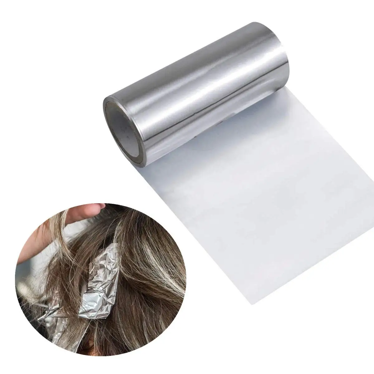 10cm/12cm Width Hair Tinfoil Coloring Hair Salon Tool Nail Art Tool Hairdressing Aluminum Foil