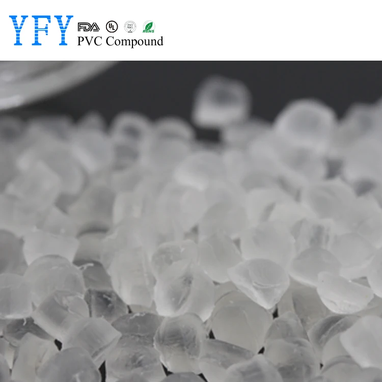 virgin crystal pvc pellets for water tube
