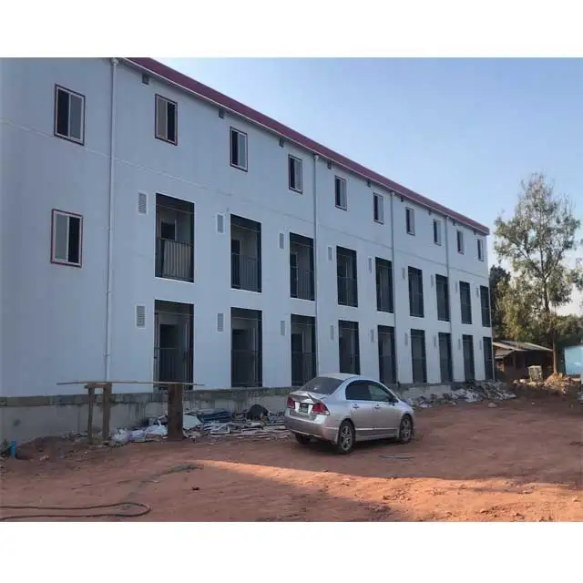 Sandwich Panel Light Prefabricated House Prefab Villa prefabricated house importer Light Steel Villa