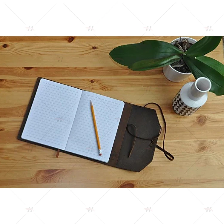 Design Handmade Journal Waterproof Diary Office Agenda Stationery Leather Nature Notebook