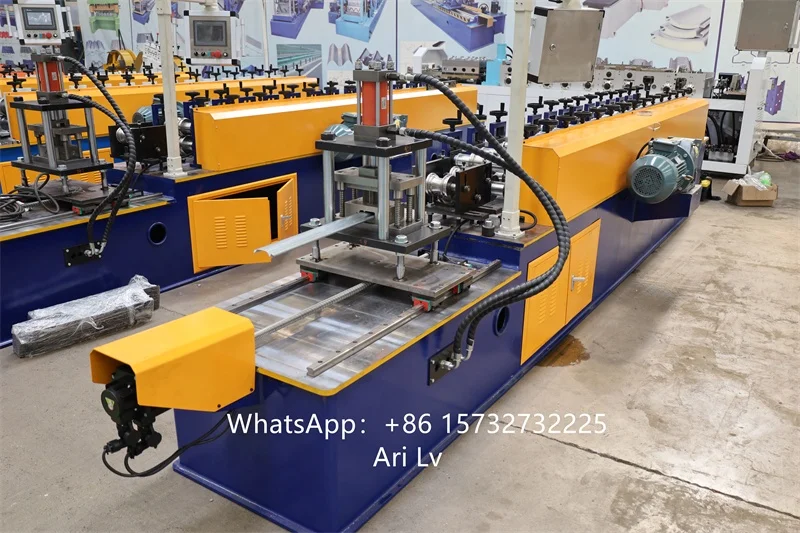 Glazed Steel Roller Shutter Door Making Machinery Factory Price Metal Rolling Door Roll Forming Machine