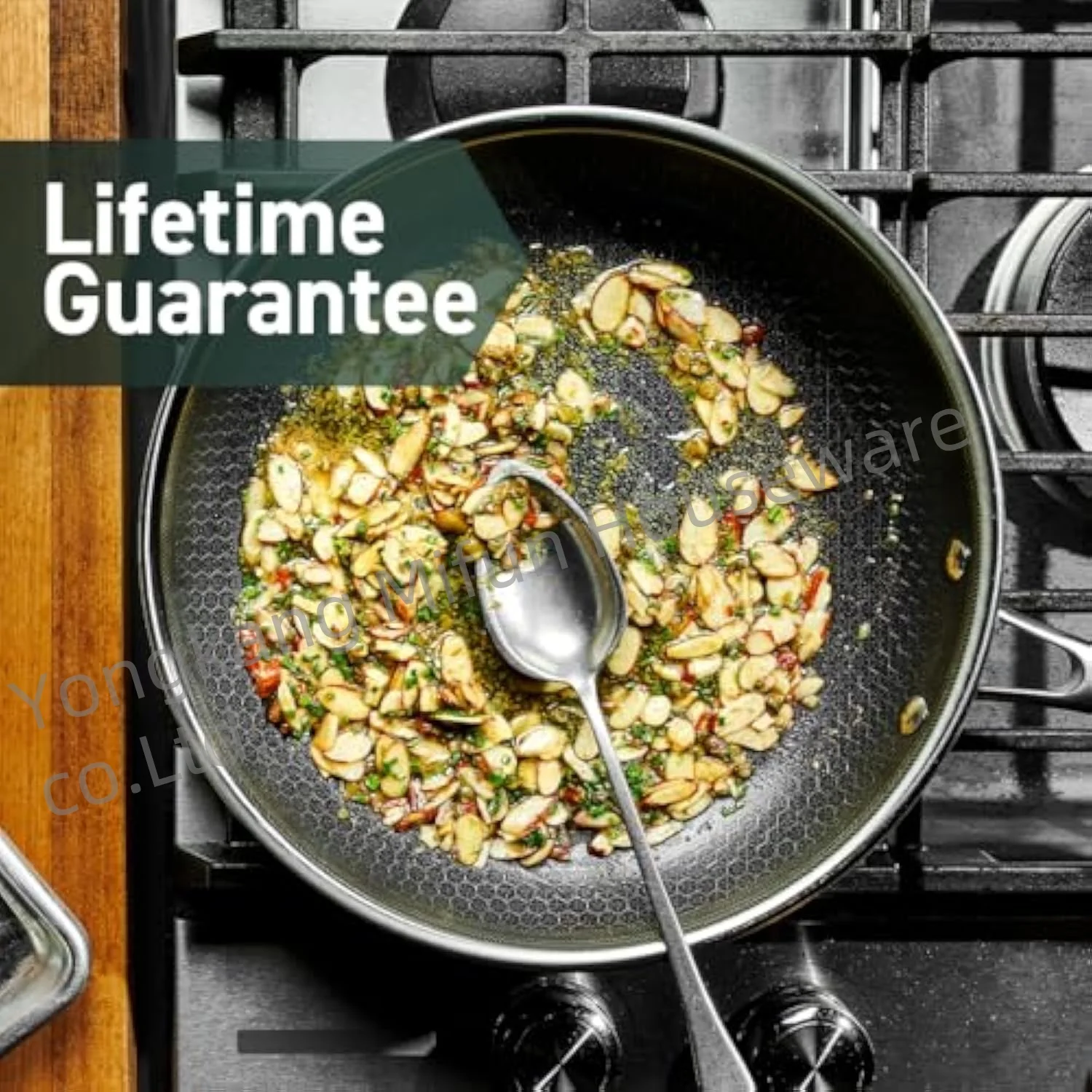 Factory wholesale household Stainless steel kitchenware Coated non-stick pan cookware sets