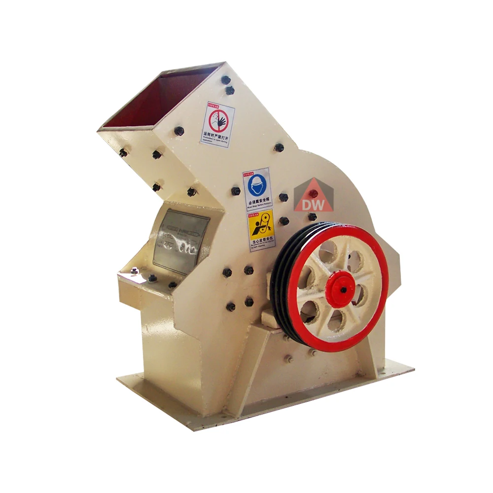 Daswell Mobile mini stone rock hammer crushing machine with good service