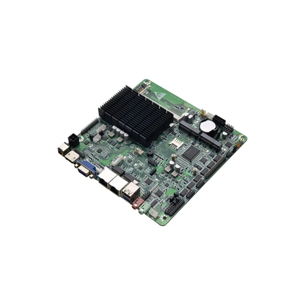  Двойная ethernet тонкая плата itx 6 COM J1900 mini материнская существующие