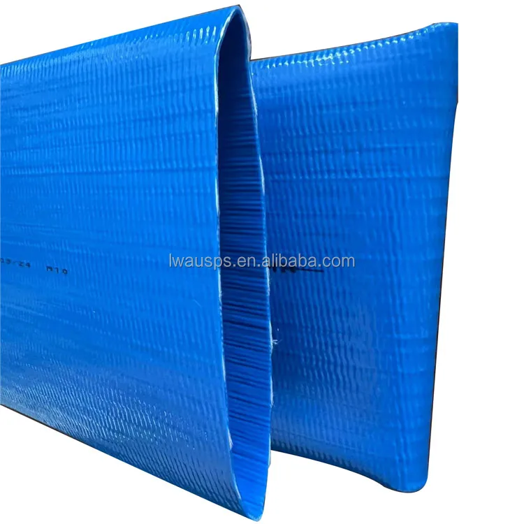 Agricultural Irrigation PVC Layflat Water Hose Pipe High Pressure Flexible Discharge 4 Inch PVC Layflat Hose