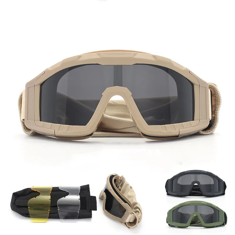 STMU Wholesale cycling glasses impact resistance Custom uv400 googles shooting Ballistic Eyewear tactical glasses goggles