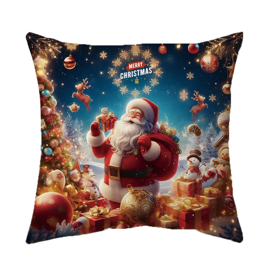 Christmas Pillow Covers Christmas Throw Pillow Covers Holiday Pillow Covers Cases for Couch Sofa bed etc