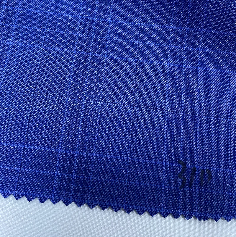 Ready Ship Order Large Check Fabric Filafil Fabric Polyester Viscose Suits Fabric For Turkey Suits