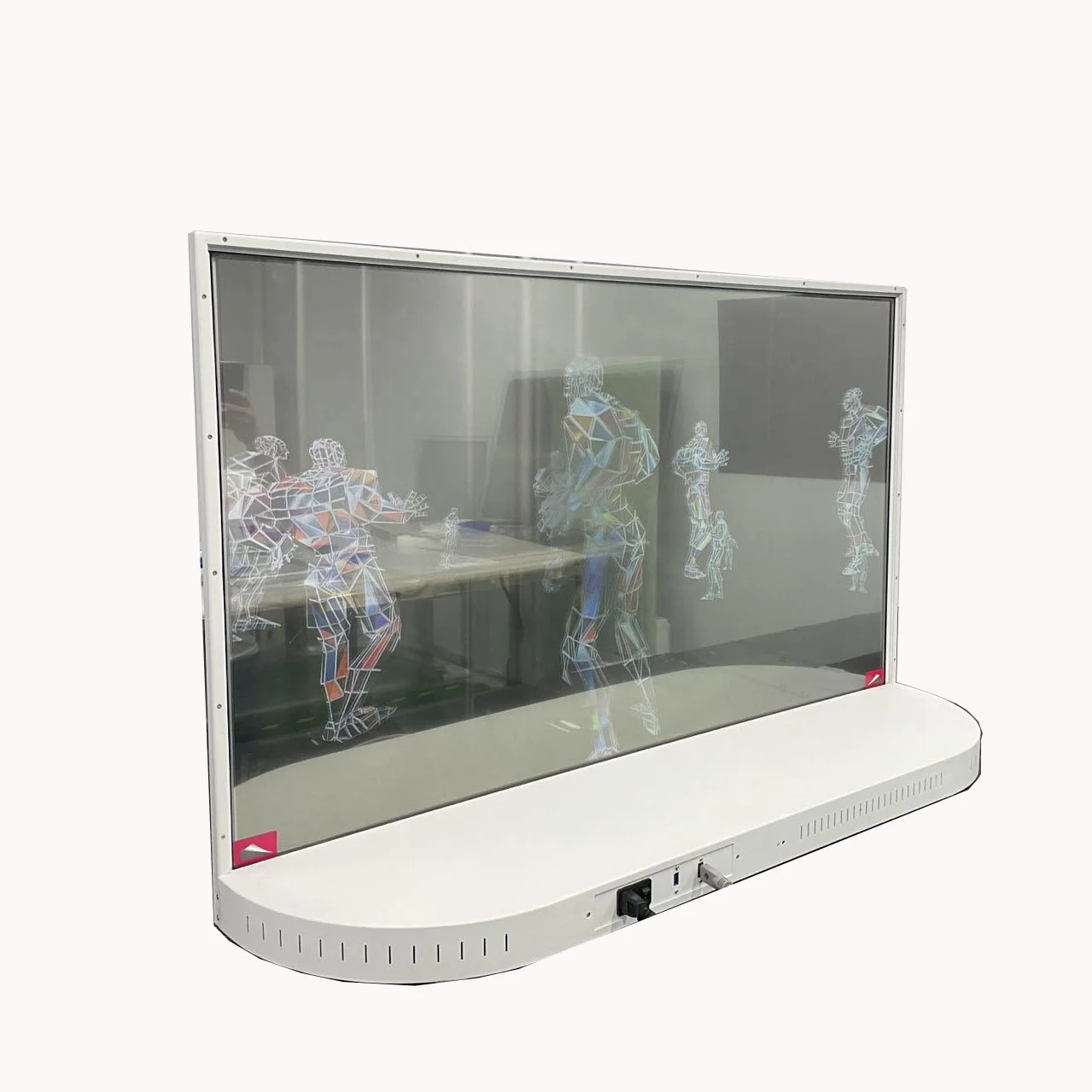 Внутренние 55 дюймовые OLED прозрачные LCD дисплеи Панель ТВ экран для рекламы